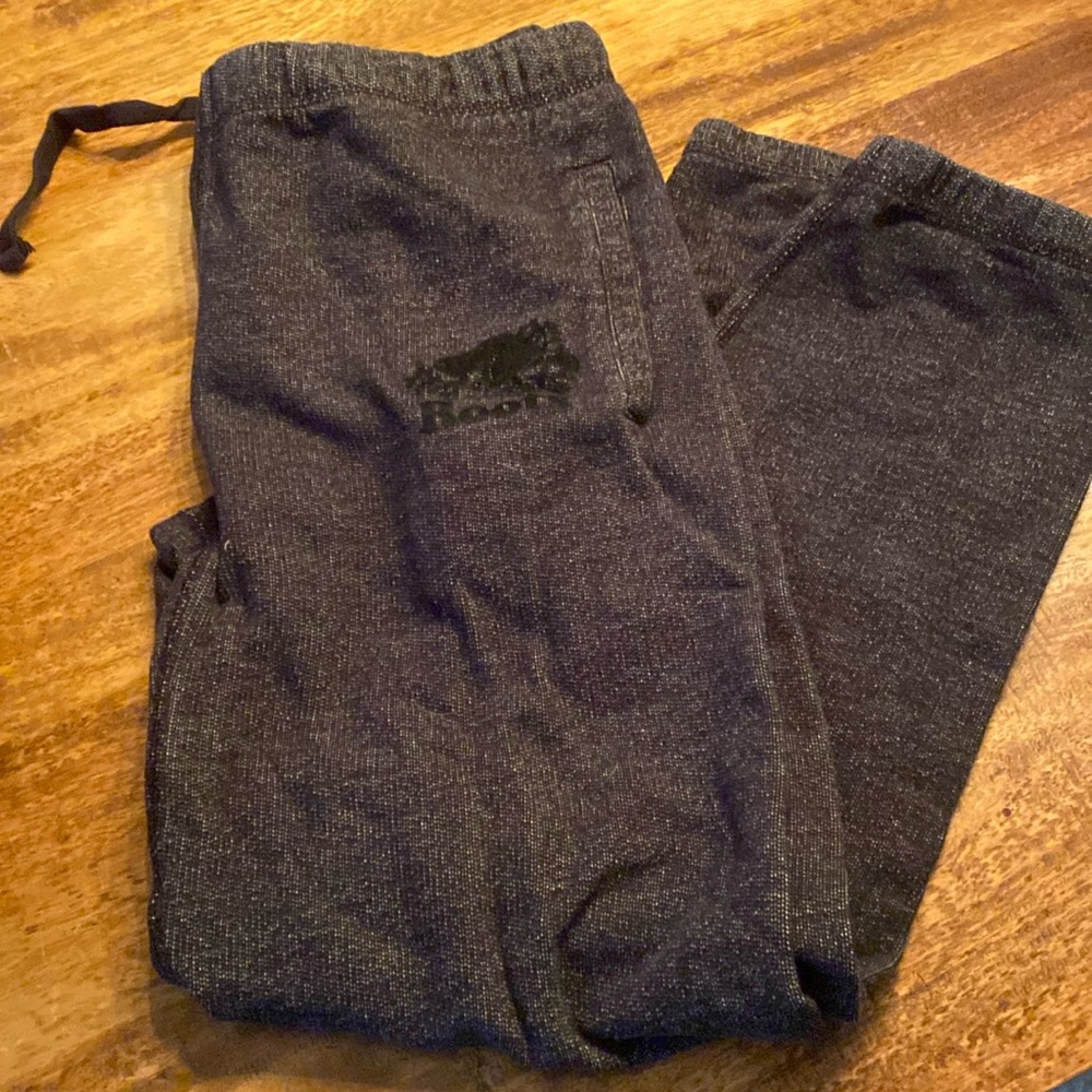 Roots dark grey/black sweat pants